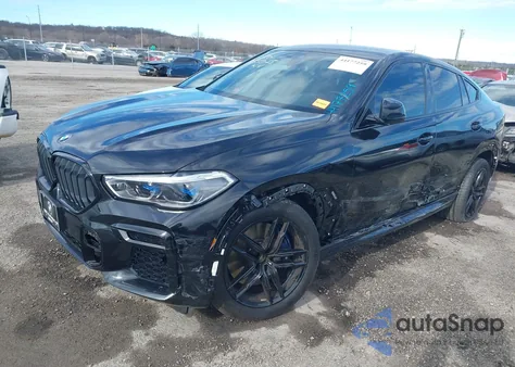 2023 BMW X6 M50I из США, поврежденный, VIN 5UXCY8C03P9N45341